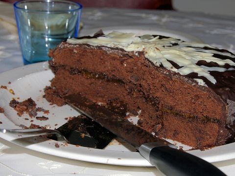 Chocolade taart ( Sachertorte)