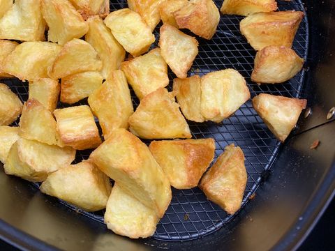 Gebakken aardappelen uit de airfryer