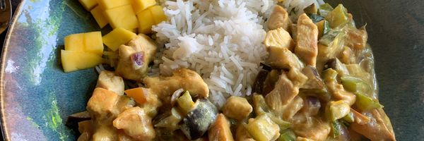 Thaise groene curry