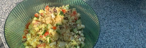 Couscous salade perfect voor v