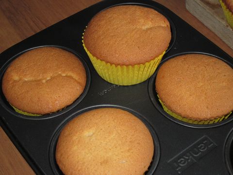 Cake in papiervormpjes / basis cupcakes