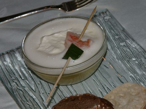 Courgette cappuccino