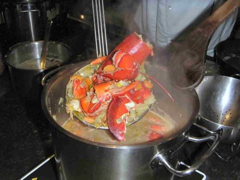 Kreeften soep, Bisque d'homard