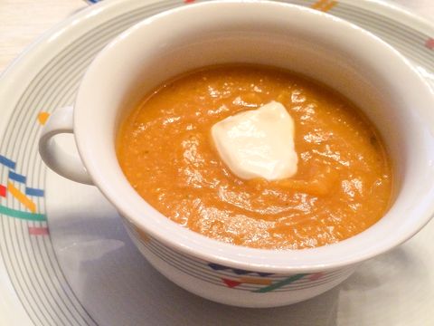 Paprika wortel soep