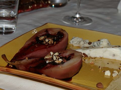 Portpeertje met gorgonzola