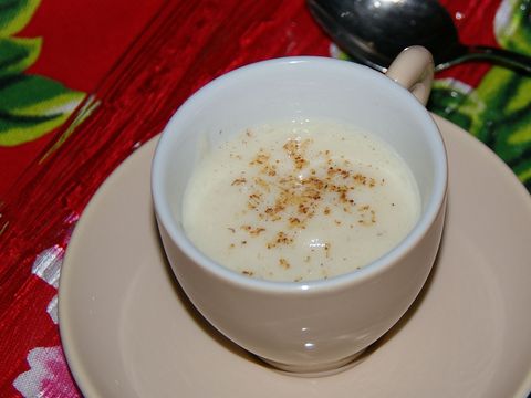 Romige asperge soep