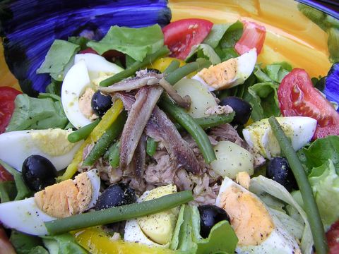 Salade Niçoise, een klassieke Franse salade