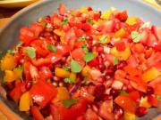 tomaten-granaatappel-salade