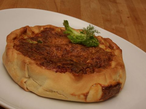 Venkel tuinbonentaart