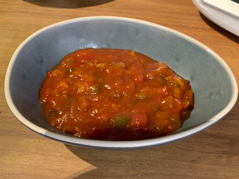 Warme Hongaarse paprika saus