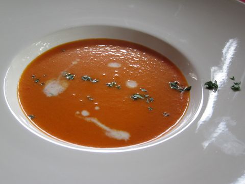 Zoete puntpaprika soep